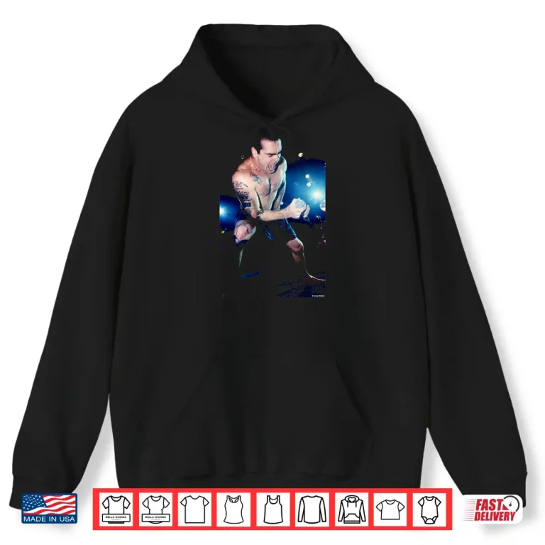 Hoodie Henry Rollins Live With Band By Andy Willsher Shirt