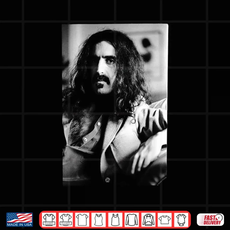 Design Frank Zappa London Photo Shoot By Simon Fowler Shirt