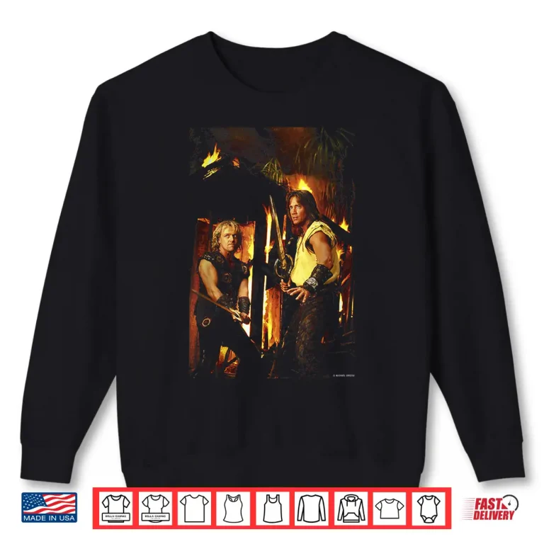Sweatshirt Hercules Kevin Sorbo Michael Hurst by Michael Grecco Shirt