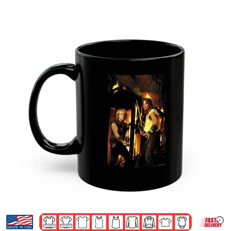 Mug Hercules Kevin Sorbo Michael Hurst by Michael Grecco Shirt