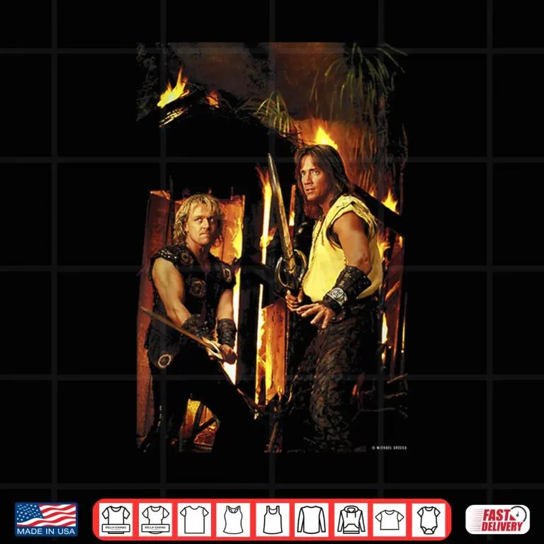 Design Hercules Kevin Sorbo Michael Hurst by Michael Grecco Shirt
