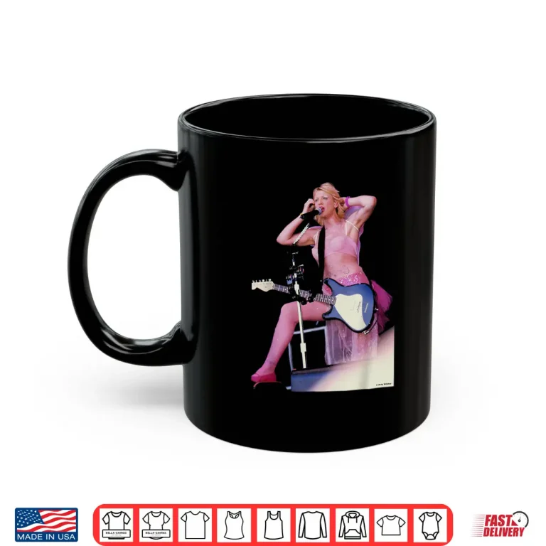 Mug Hole Courtney Love Live Glastonbury 1999 By Andy Willsher Shirt