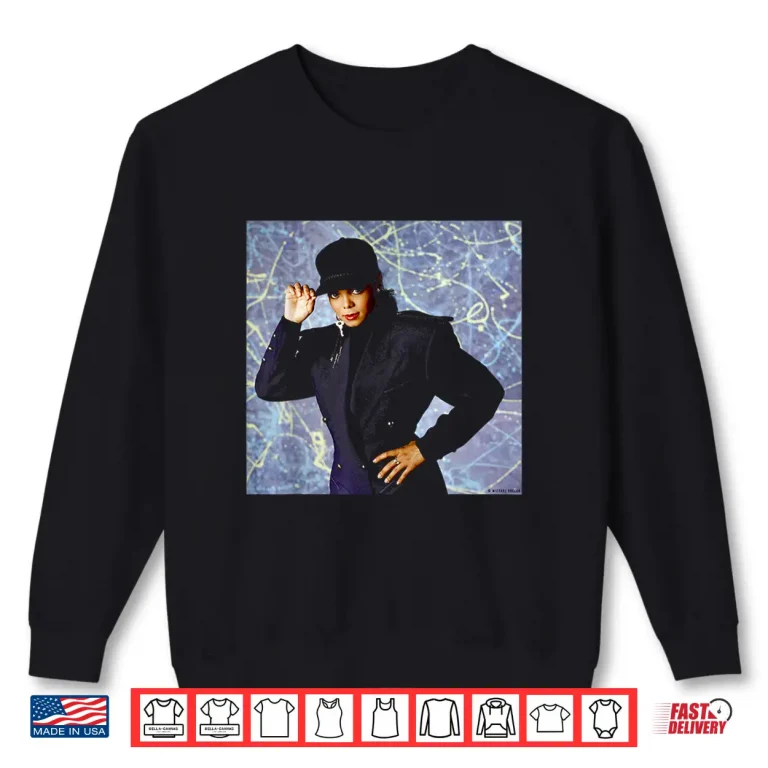 Sweatshirt Janet Jackson Control Singer by Michael Grecco Shirt