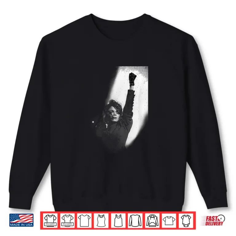 Sweatshirt Janet Jackson Performing Live Shirt
