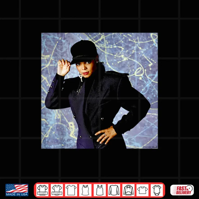 Design Janet Jackson Control Singer by Michael Grecco Shirt