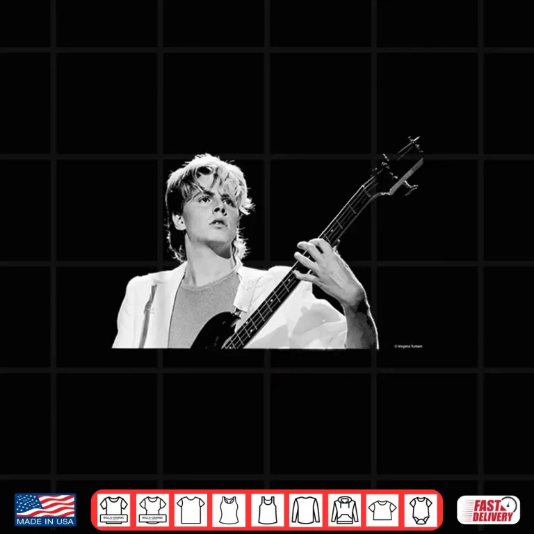 Design John Taylor Duran Duran Bassist Virginia Turbett Shirt