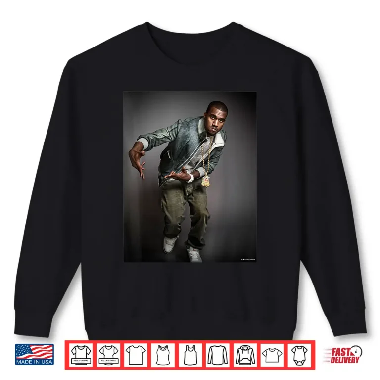 Sweatshirt Kanye West LA Photoshoot by Michael Grecco Shirt