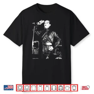 Klaus Nomi German Singer B&W By George Dubose Shirt