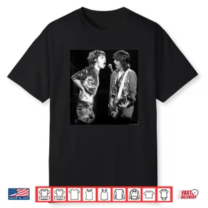 Mick Jagger Keith Richards Rolling Stones By Everard Smith Shirt