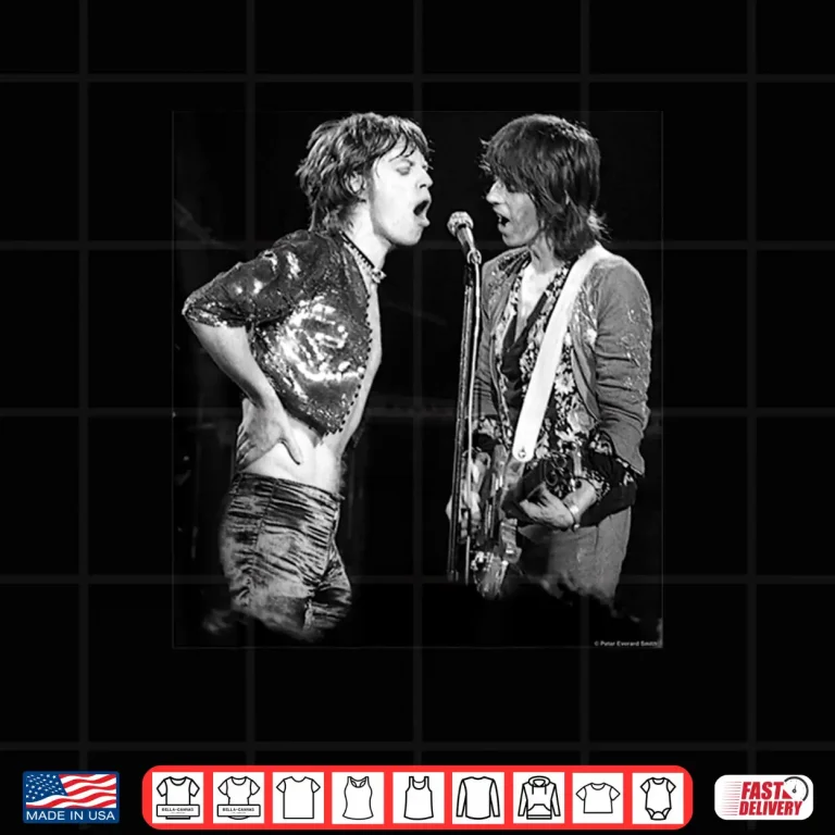 Design Mick Jagger Keith Richards Rolling Stones By Everard Smith Shirt