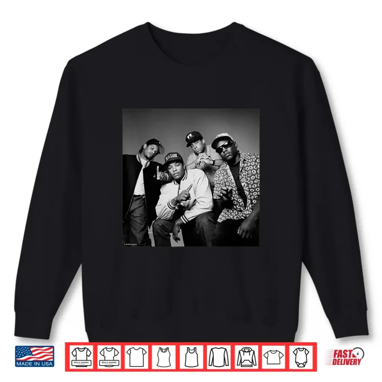 Sweatshirt NWA Easy E Dr Dre DJ Yella MC Ren by Michael Grecco Shirt