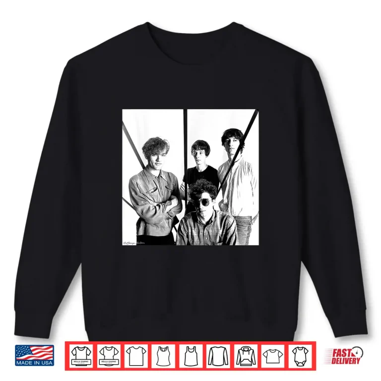 Sweatshirt REM New York Band Photo By George DuBose Shirt