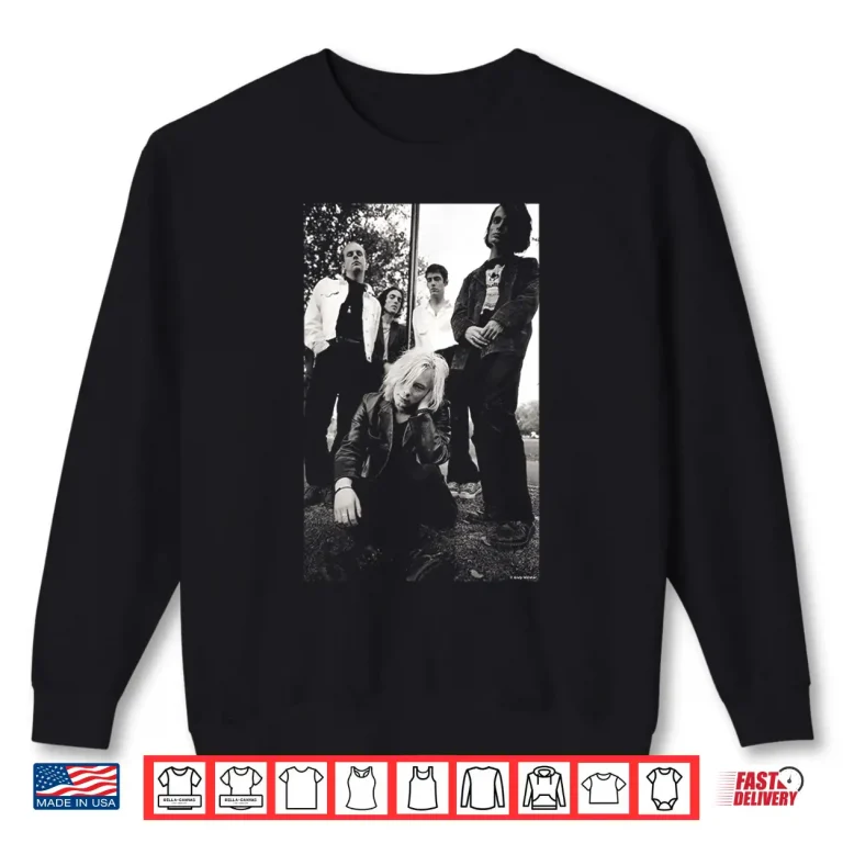 Sweatshirt Radiohead Band Photoshoot By Andy Willsher Shirt