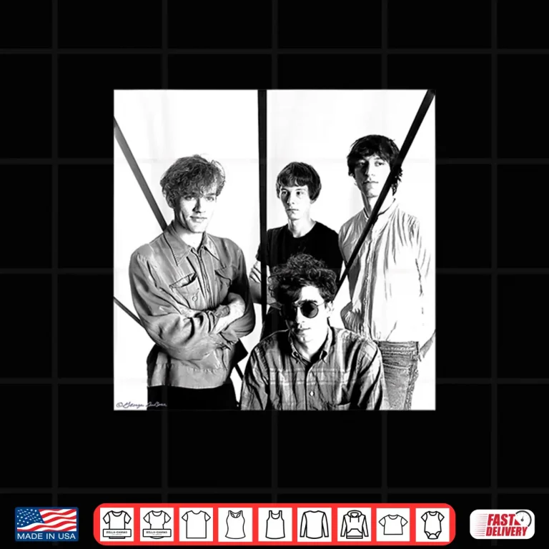 Design REM New York Band Photo By George DuBose Shirt