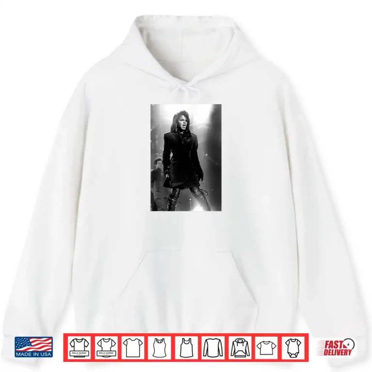 Hoodie Singer Janet Jackson Live On Tour By Stephen Wright Shirt