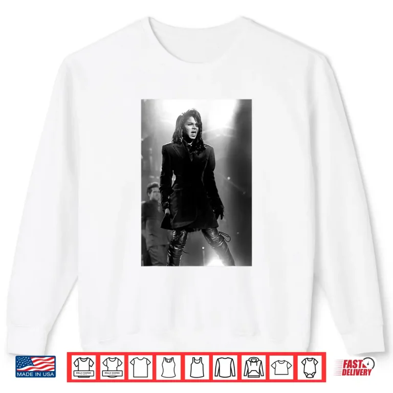Sweatshirt Singer Janet Jackson Live On Tour By Stephen Wright Shirt