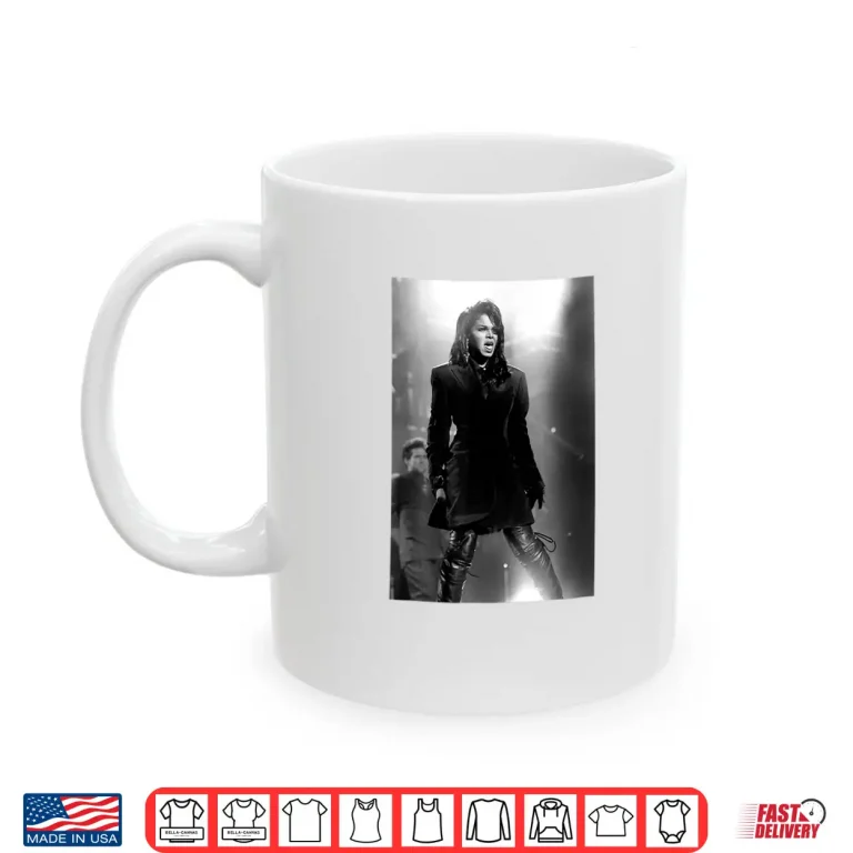 Mug Singer Janet Jackson Live On Tour By Stephen Wright Shirt