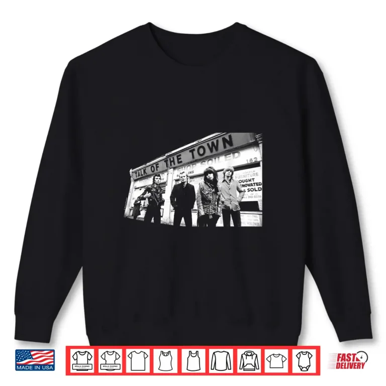 Sweatshirt The Pretenders Talk Of The Town BW By Simon Fowler Shirt