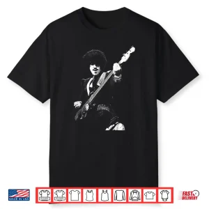 Thin Lizzy Bassist Phil Linot Live By Simon Fowler Shirt