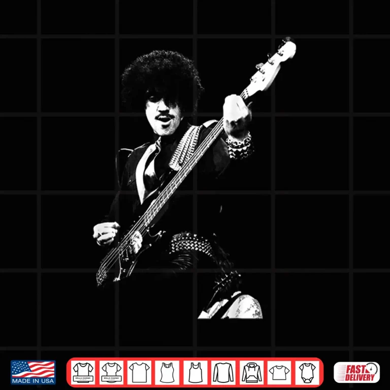 Design Thin Lizzy Bassist Phil Linot Live By Simon Fowler Shirt