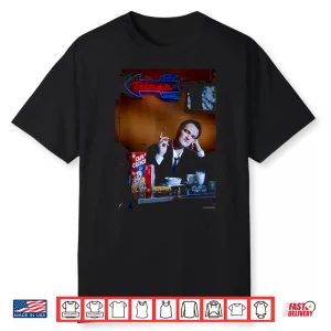 Cult Film Director Quentin Tarantino La Diner Michael Grecco Shirt