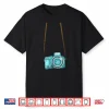 Funny Tourist Camera Gift Men Women Cool Photography Costume Shirt