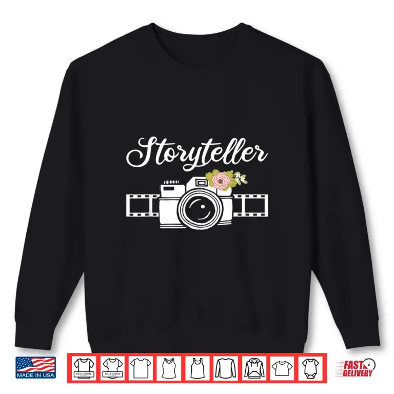 Sweatshirt Funny Photography Art For Men Women Photographer Camera Film Shirt