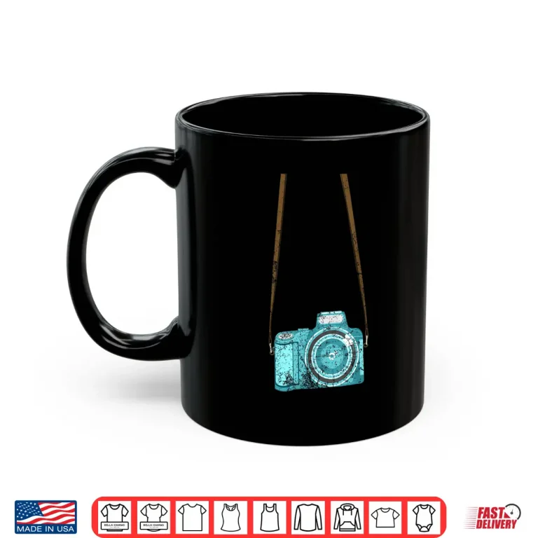 Mug Funny Tourist Camera Gift Men Women Cool Photography Costume Shirt