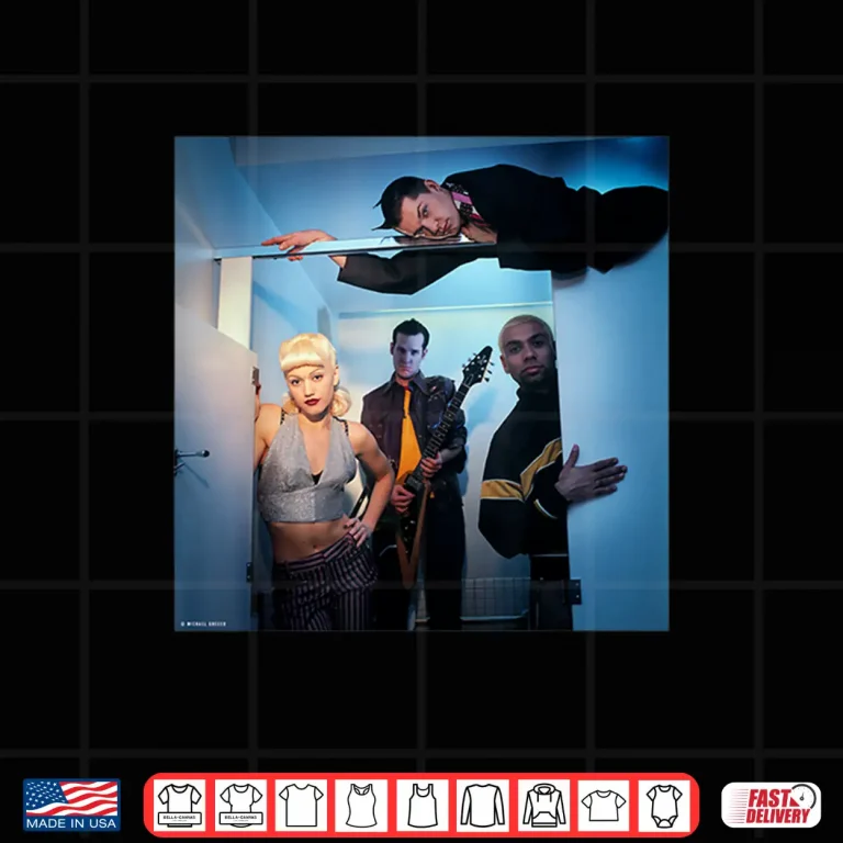Design No Doubt Gwen Stefani Band Shoot by Michael Grecco Shirt