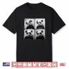 Panda In Sunglasses Safari Zoo Animal Funny Panda Face Shirt