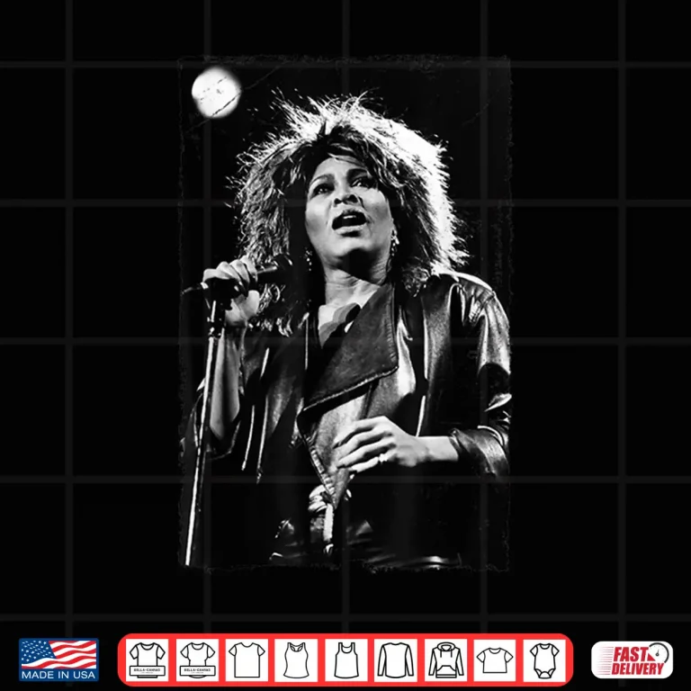 Design Queen Of Rock N Roll Tina Turner Live By Stephen Wright Shirt