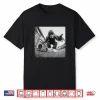 Retro Hip Hop Monkey Street Art Graphic Shirt