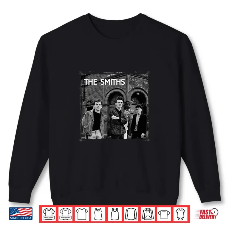 Sweatshirt The Smiths Salford Lads Club Band Portrait Shirt