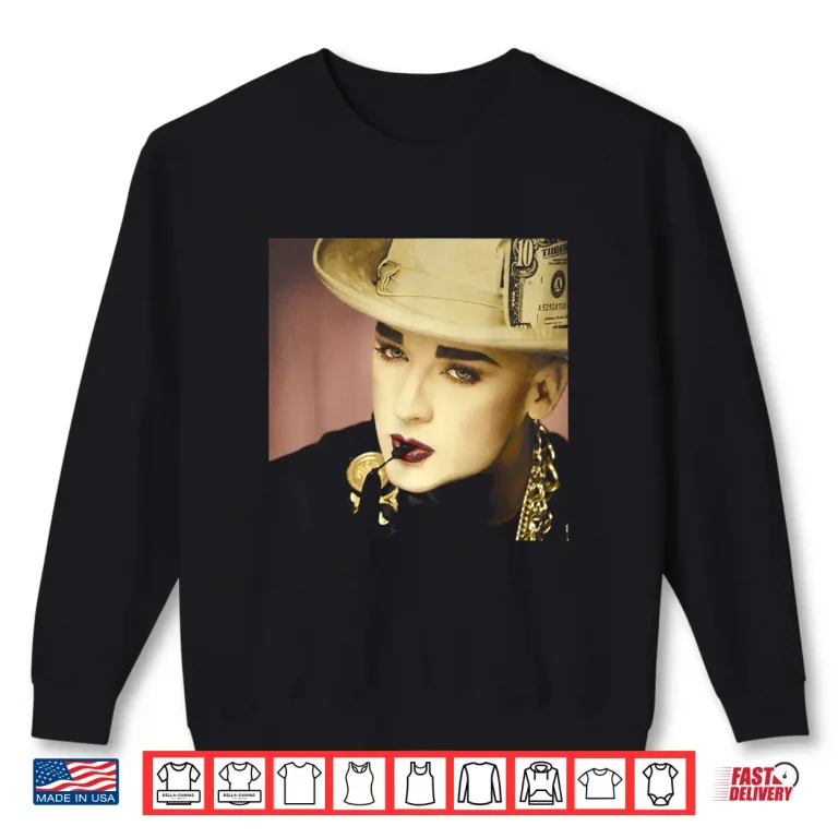 Sweatshirt Boy George Of Culture Club Dollar Hat By Simon Fowler Shirt