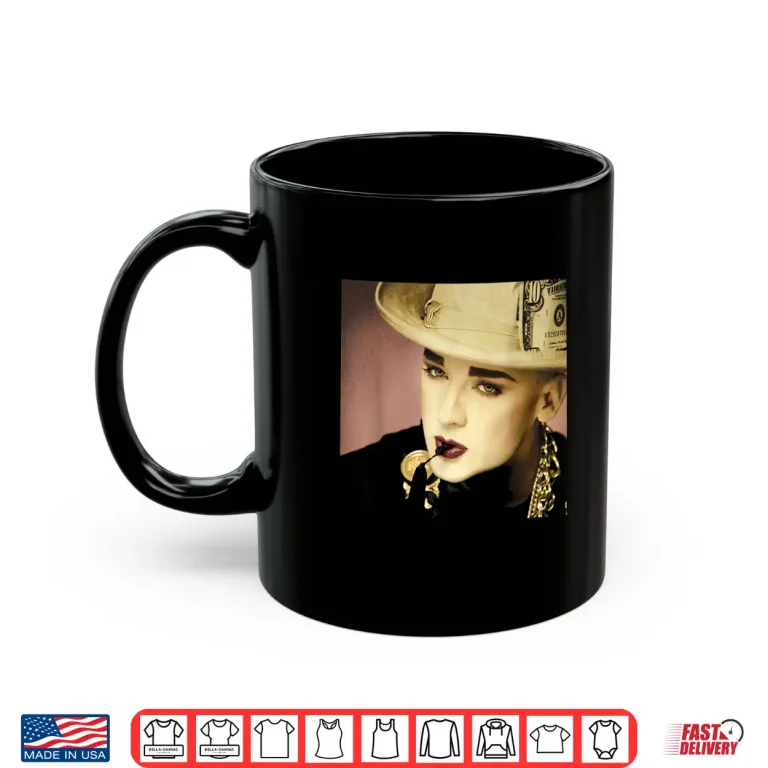 Mug Boy George Of Culture Club Dollar Hat By Simon Fowler Shirt