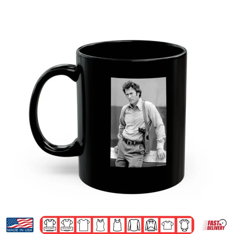 Mug Clint Eastwood As Dirty Harry Magnum Force By Julian Wasser Shirt