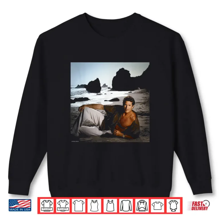Sweatshirt David Hasslehoff Baywatch Actor By Michael Grecco Shirt