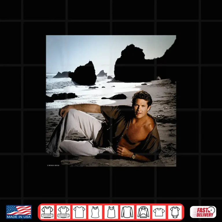 Design David Hasslehoff Baywatch Actor By Michael Grecco Shirt