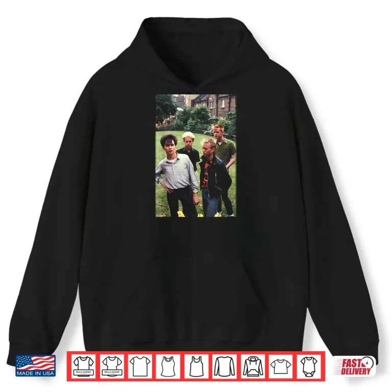 Hoodie Depeche Mode 80s Band Portrait By Virginia Turbett Shirt