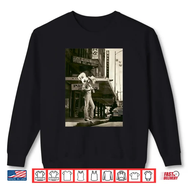 Sweatshirt Dwight Yoakam US Country Singer by Michael Grecco Shirt