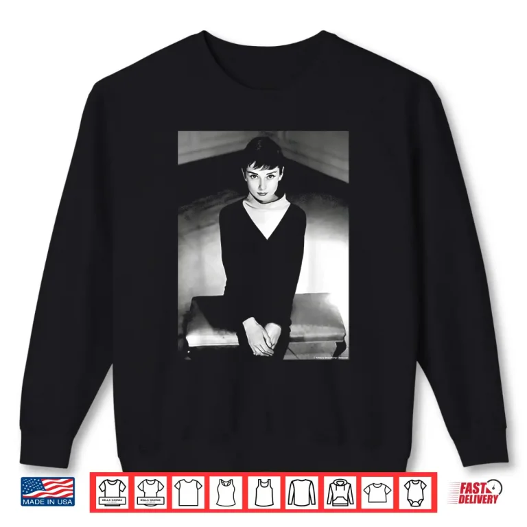 Sweatshirt Film Fashion Icon Audrey Hepburn Photo By Antony Beauchamp Shirt