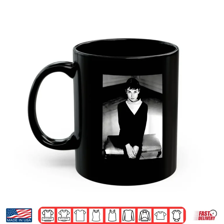 Mug Film Fashion Icon Audrey Hepburn Photo By Antony Beauchamp Shirt