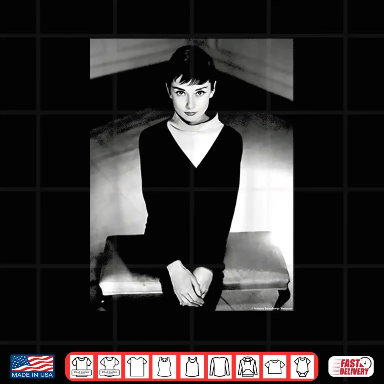 Design Film Fashion Icon Audrey Hepburn Photo By Antony Beauchamp Shirt