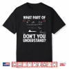 Funny Photography Design Men Women Photographer Instructors Shirt
