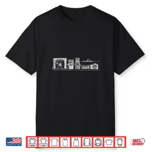 Funny Photography Shirt Camera Evolution T Shirt Men Women
