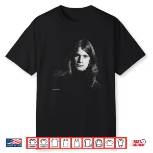 Ozzy Osbourne Singer Black Sabbath Duffy Archive Photography Shirt