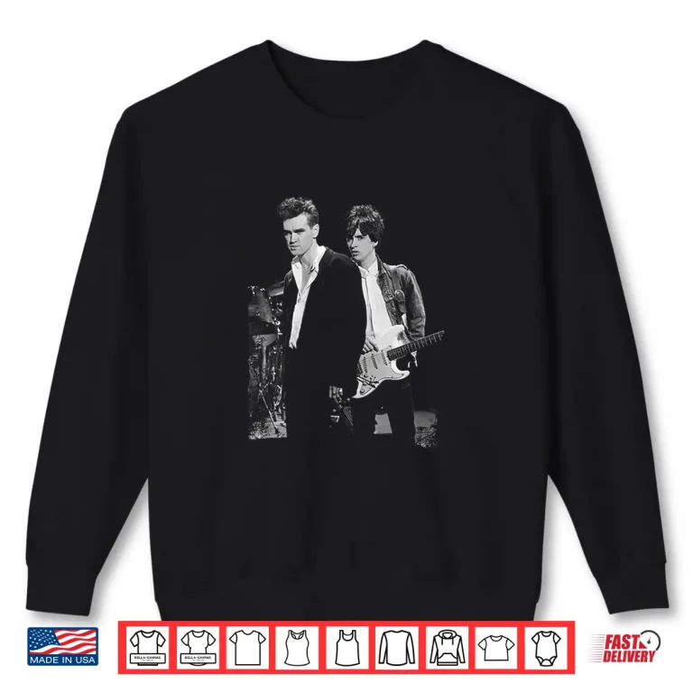 Sweatshirt Morrissey And Johnny Marr Of The Smiths 1985 Shirt