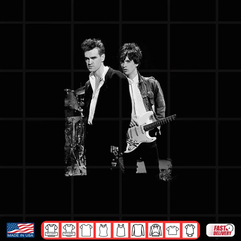Design Morrissey And Johnny Marr Of The Smiths 1985 Shirt