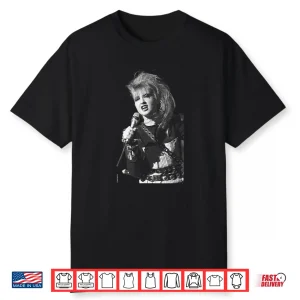 Pop Singer Cyndi Lauper Live By Allan Ballard Shirt