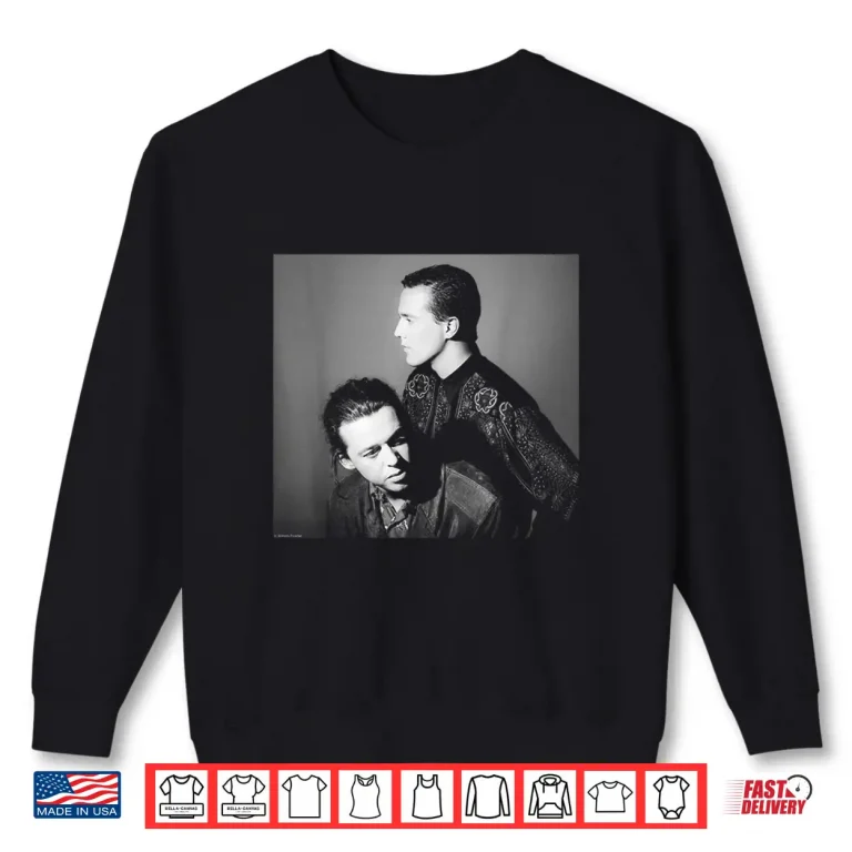 Sweatshirt Pop Duo Tears For Fears Shout Portrait By Simon Fowler Shirt